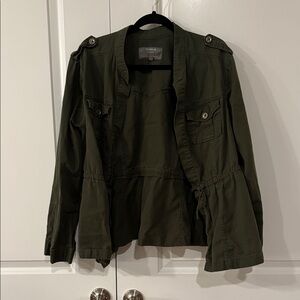 Lightly worn Torrid Dark Olive Utility Jacket size 2